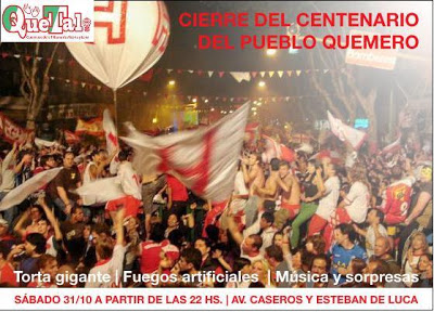 Cierre del Centenario del Pueblo Quemero